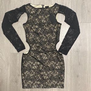 REVOLVE NBD lace cut out mini dress— NWT